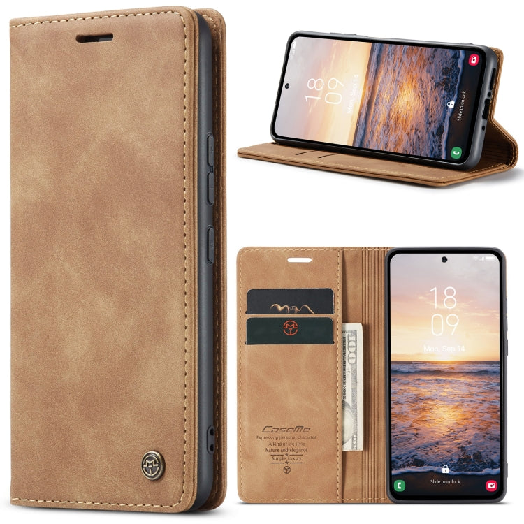 For Samsung Galaxy A54 CaseMe 013 Multifunctional Horizontal Flip Leather Phone Case