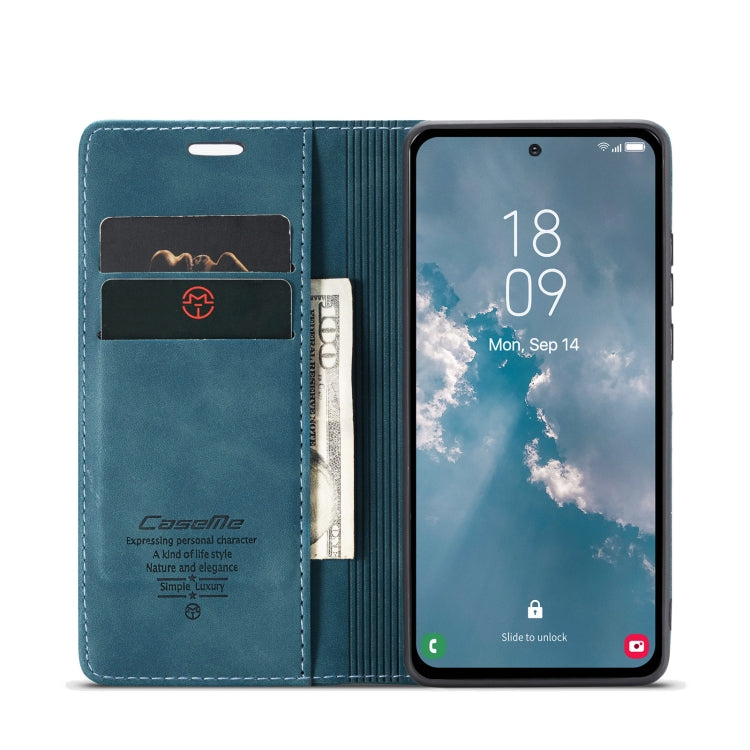 For Samsung Galaxy A54 CaseMe 013 Multifunctional Horizontal Flip Leather Phone Case
