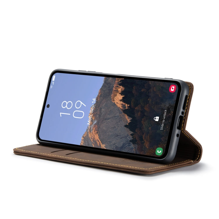 For Samsung Galaxy A54 CaseMe 013 Multifunctional Horizontal Flip Leather Phone Case