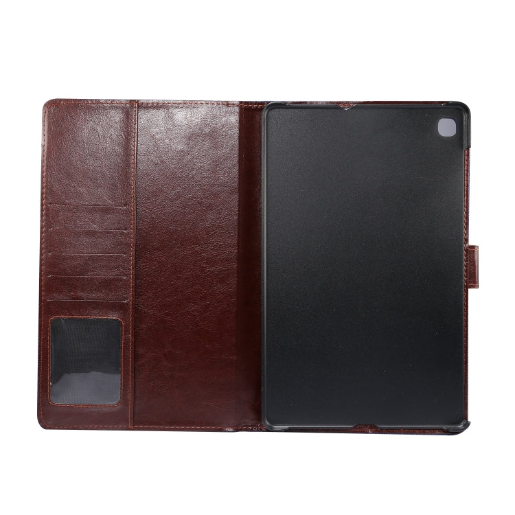 For Galaxy Tab S6 Lite P610 / P615 Horizontal Flip Denim Leather Case, with Holder & Card Slots & Wallet & Sleep / Wake-up Function