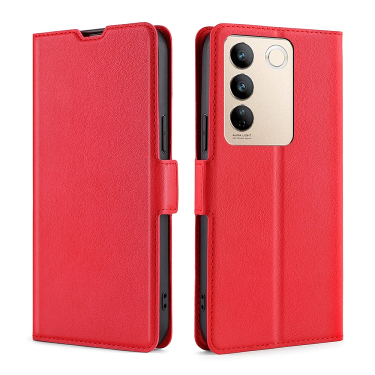 For vivo S16 / S16 Pro Ultra-thin Voltage Side Buckle Horizontal Flip Leather Phone Case