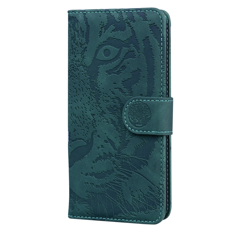 For Samsung Galaxy A34 5G Tiger Embossing Pattern Flip Leather Phone Case