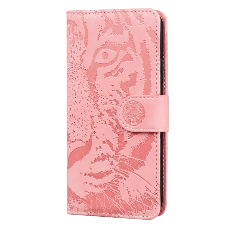 For Samsung Galaxy A34 5G Tiger Embossing Pattern Flip Leather Phone Case