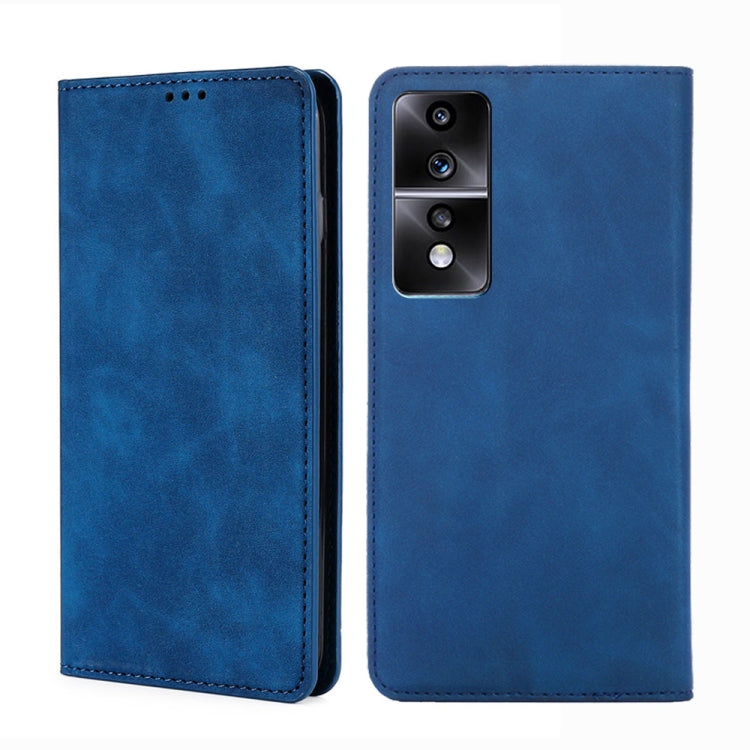 For Honor 80 GT Skin Feel Magnetic Horizontal Flip Leather Phone Case