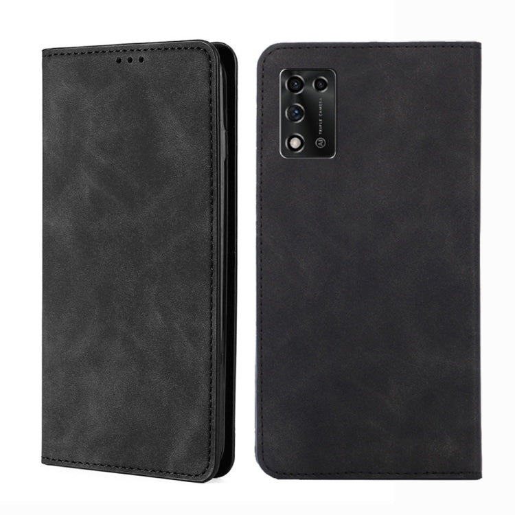 For ZTE Libero 5G III Skin Feel Magnetic Horizontal Flip Leather Phone Case