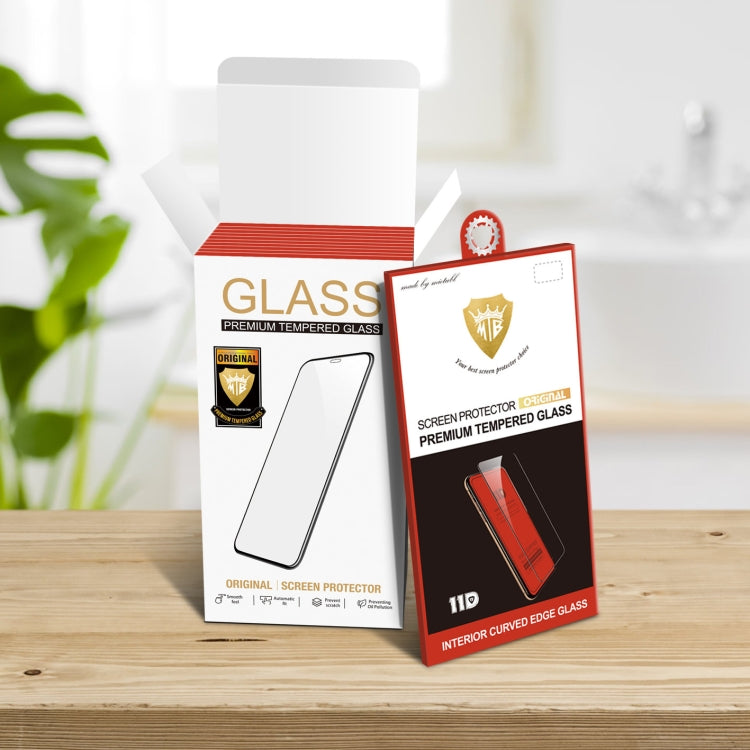 For Galaxy A51 mietubl Scratchproof 11D HD Full Glue Full Curved Screen Tempered Glass Film