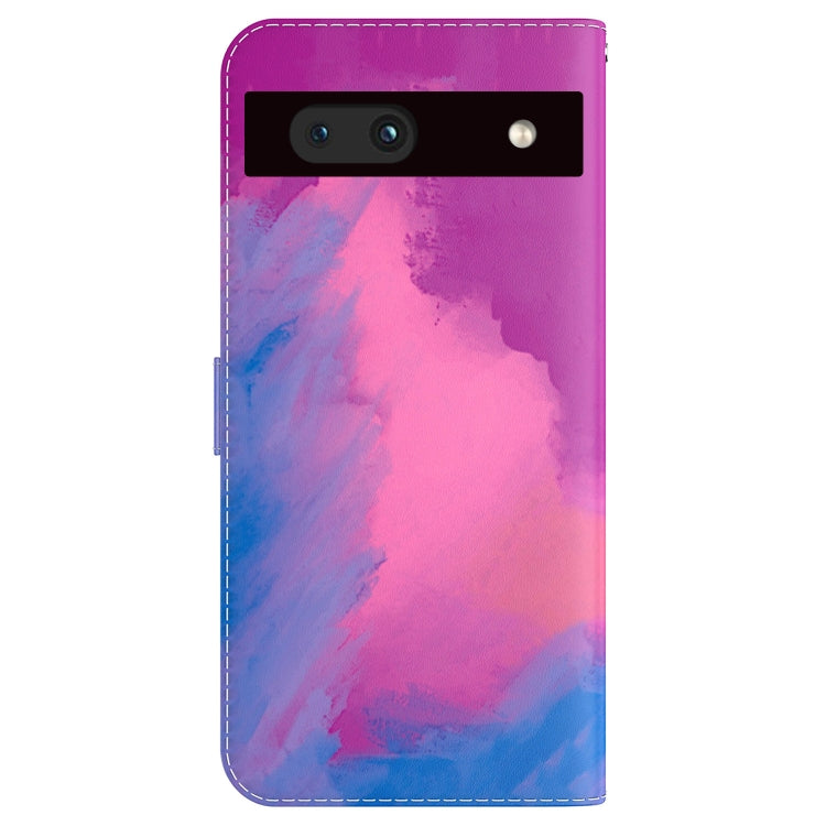 For Google Pixel 7a Watercolor Pattern Flip Leather Phone Case