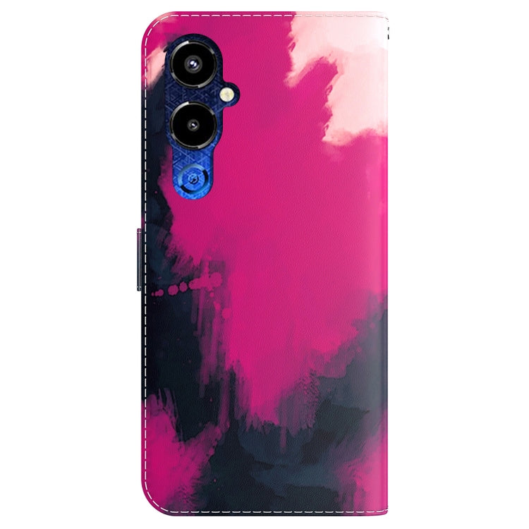 For Tecno Pova 4 Pro Watercolor Pattern Flip Leather Phone Case
