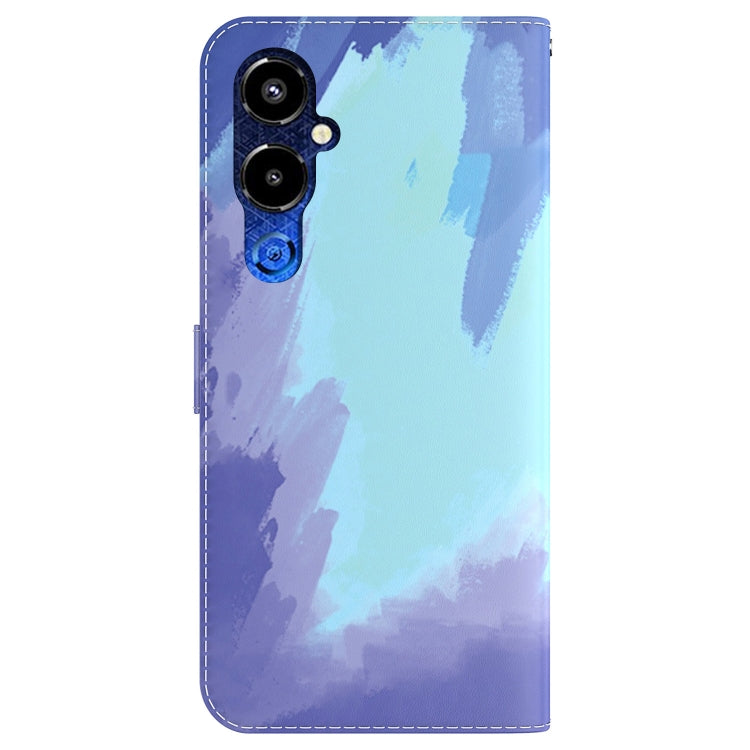 For Tecno Pova 4 Pro Watercolor Pattern Flip Leather Phone Case