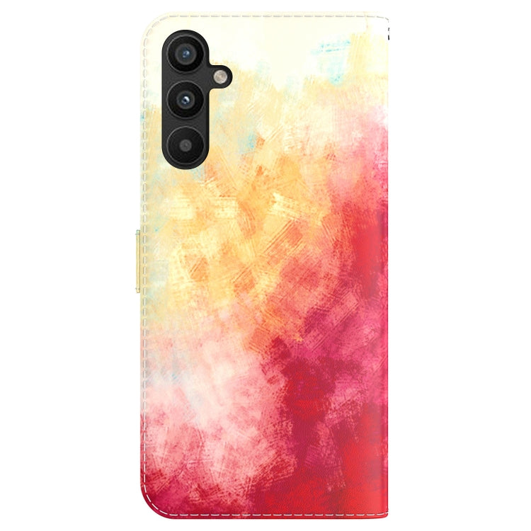 For Samsung Galaxy A54 5G Watercolor Pattern Flip Leather Phone Case