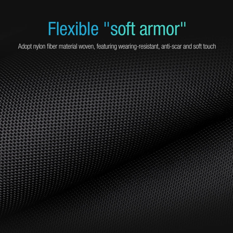 For Samsung Galaxy S23+ 5G NILLKIN 3D Textured Nylon Fiber TPU + PC Phone Case(Black)
