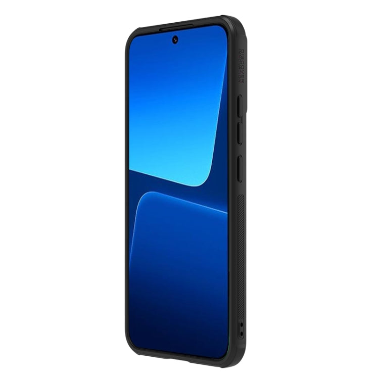 For Xiaomi 13 NILLKIN Synthetic Fiber Camshield Phone Case(Black)