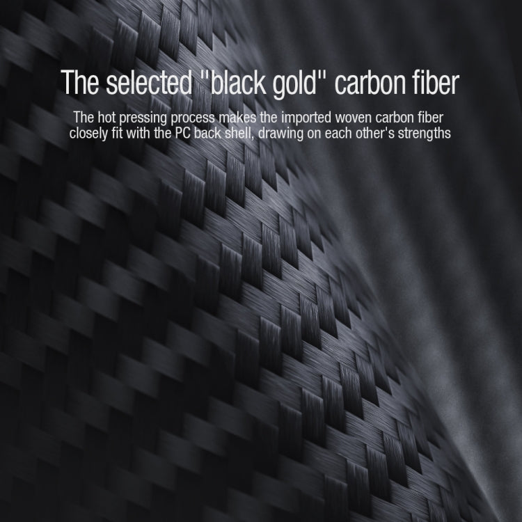 For Xiaomi 13 NILLKIN Synthetic Fiber Camshield Phone Case(Black)