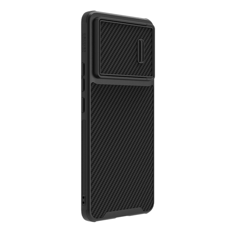 For Xiaomi 13 Pro NILLKIN Synthetic Fiber Camshield Phone Case(Black)