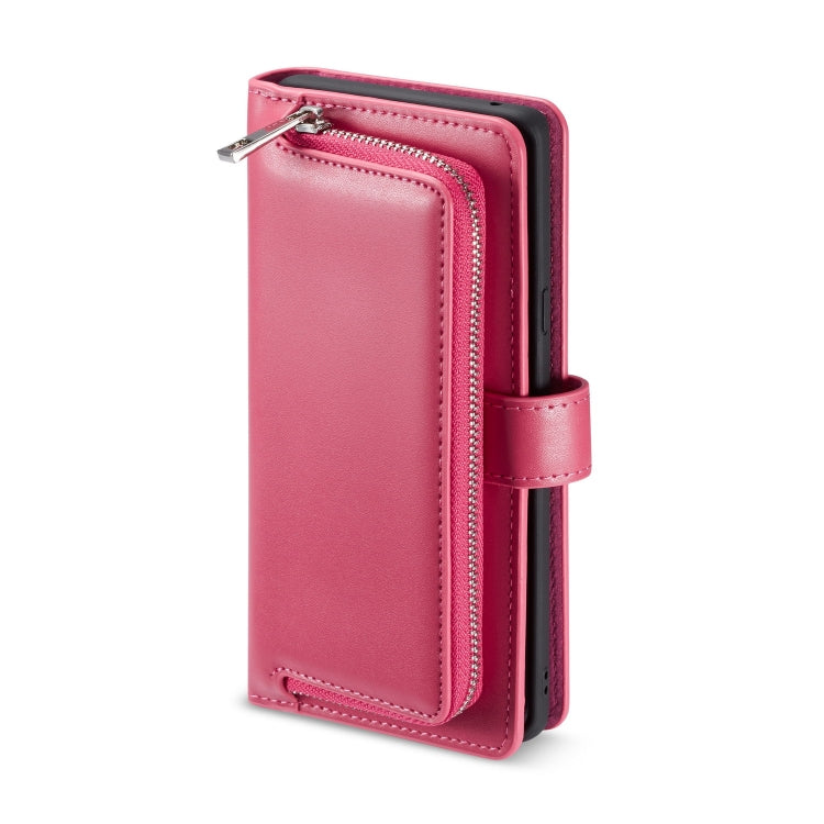 For Galaxy Note9 Plain Texture Zipper Horizontal Flip Leather Case with Card Slots & Wallet Function