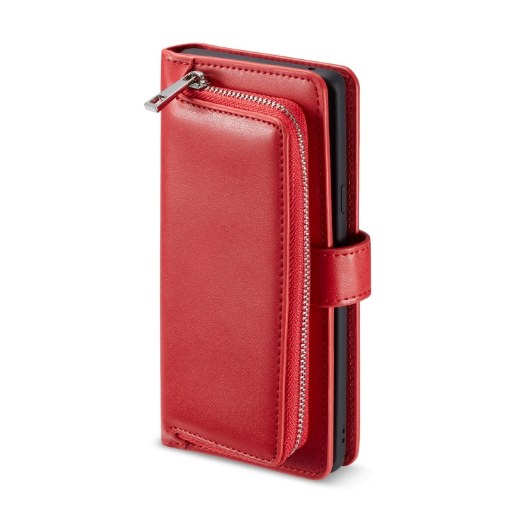 For Galaxy Note9 Plain Texture Zipper Horizontal Flip Leather Case with Card Slots & Wallet Function