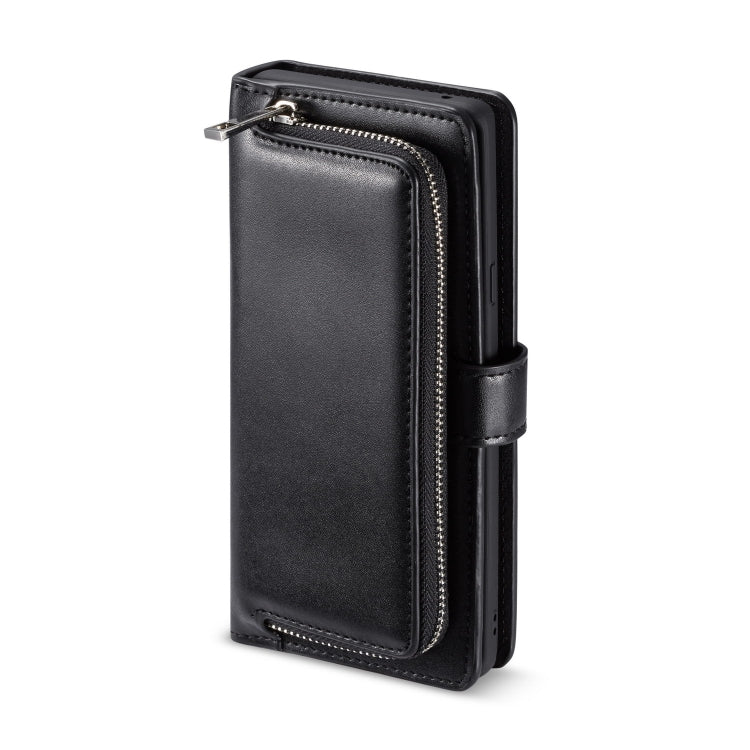 For Galaxy Note9 Plain Texture Zipper Horizontal Flip Leather Case with Card Slots & Wallet Function