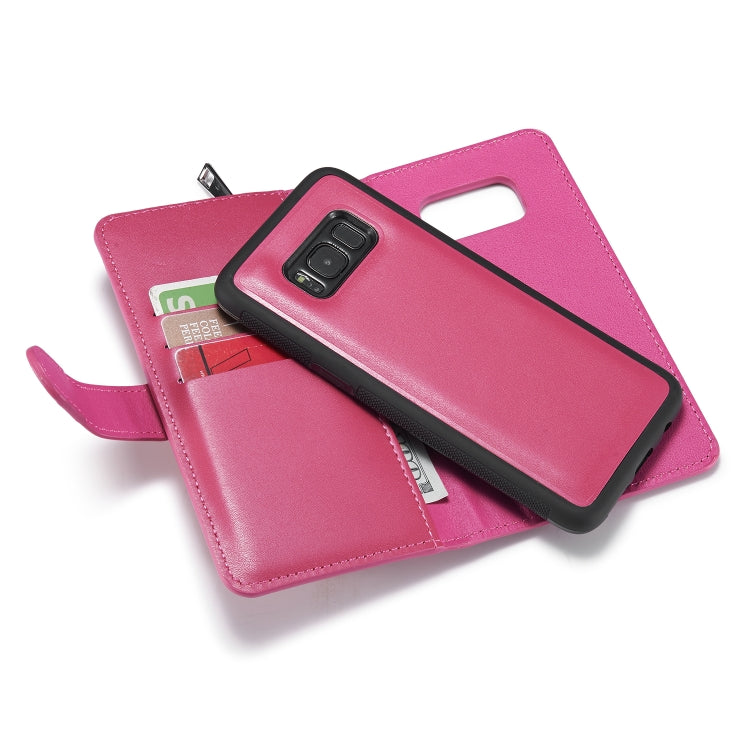 For Galaxy S8 Plus Plain Texture Zipper Horizontal Flip Leather Case with Card Slots & Wallet Function