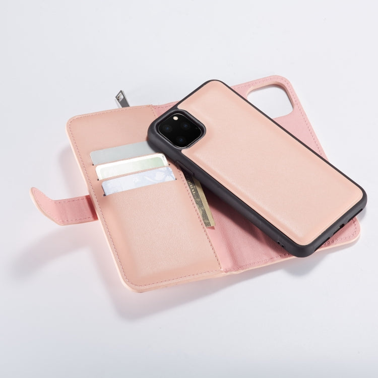 For iPhone 11 Plain Texture Zipper Horizontal Flip Leather Case with Card Slots & Wallet Function