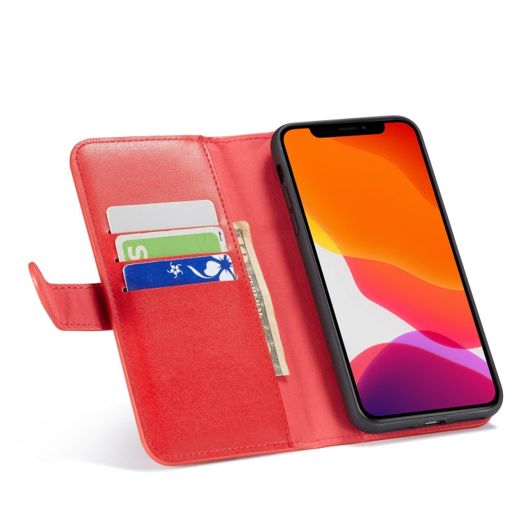 For iPhone 11 Pro Max Plain Texture Zipper Horizontal Flip Leather Case with Card Slots & Wallet Function