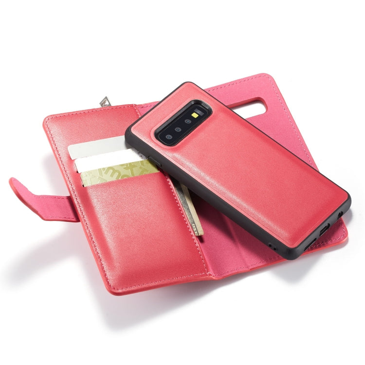 For Galaxy S10 Plain Texture Zipper Horizontal Flip Leather Case with Card Slots & Wallet Function