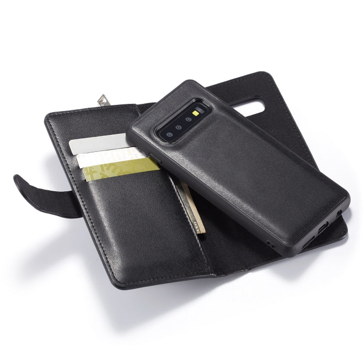 For Galaxy S10 Plain Texture Zipper Horizontal Flip Leather Case with Card Slots & Wallet Function