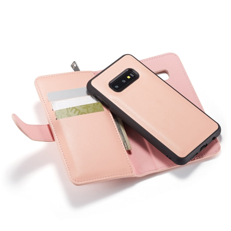For Galaxy S10 Lite Plain Texture Zipper Horizontal Flip Leather Case with Card Slots & Wallet Function