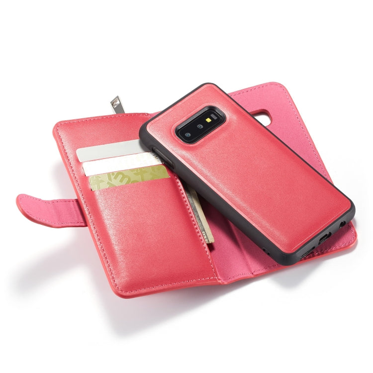 For Galaxy S10 Lite Plain Texture Zipper Horizontal Flip Leather Case with Card Slots & Wallet Function