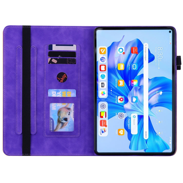 For Huawei MatePad Pro 11 2022 Skin Feel Solid Color Zipper Leather Tablet Case