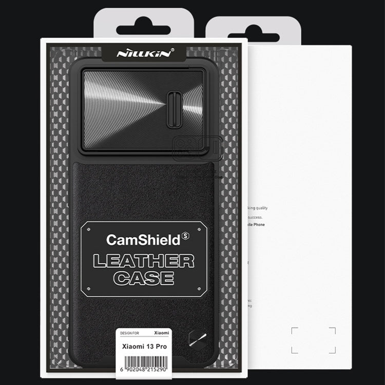For Xiaomi 13 NILLKIN PC + TPU Phone Case(Black)