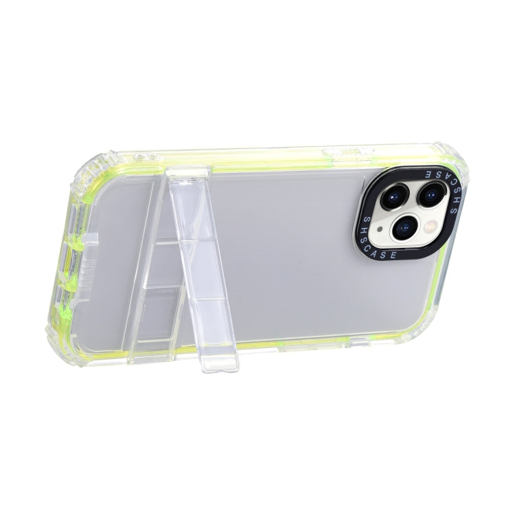 For iPhone 15 Pro Max 2 in 1 360 Invisible Holder Phone Case