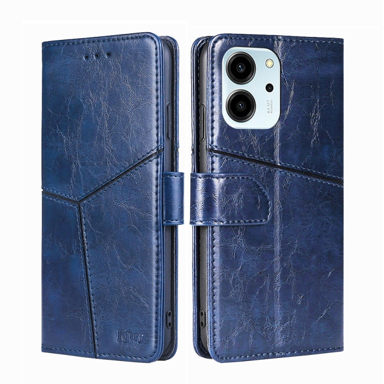For Honor 80 SE Geometric Stitching Horizontal Flip Leather Phone Case