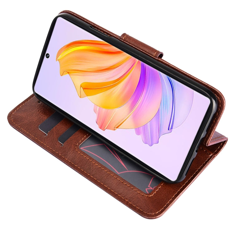 For Honor 80 SE Crystal Texture Leather Phone Case