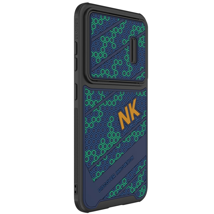 For Samsung Galaxy S23+ 5G NILLKIN 3D Lens Sliding Camera Phone Case