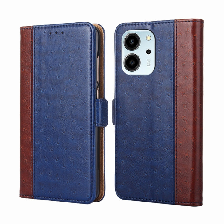 For Honor 80 SE Ostrich Texture Flip Leather Phone Case