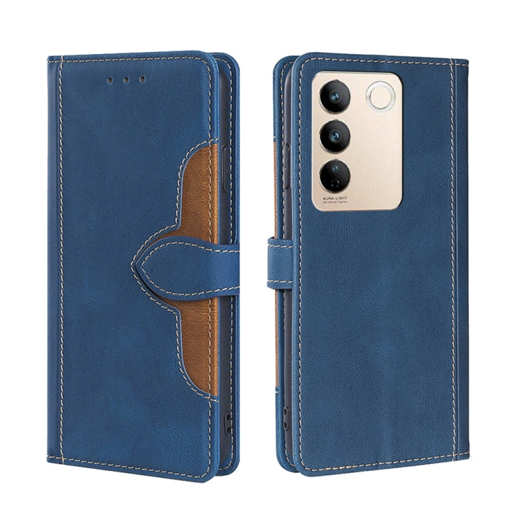 For vivo S16 / S16 Pro Skin Feel Magnetic Buckle Leather Phone Case