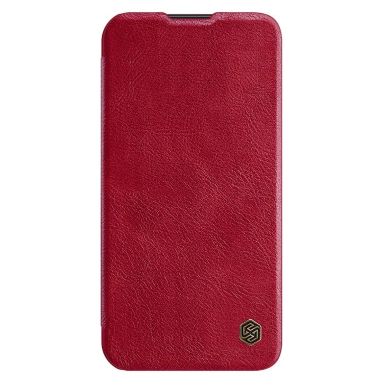 For Samsung Galaxy S23+ 5G NILLKIN QIN Series Pro Sliding Camera Cover Design Leather Phone Case