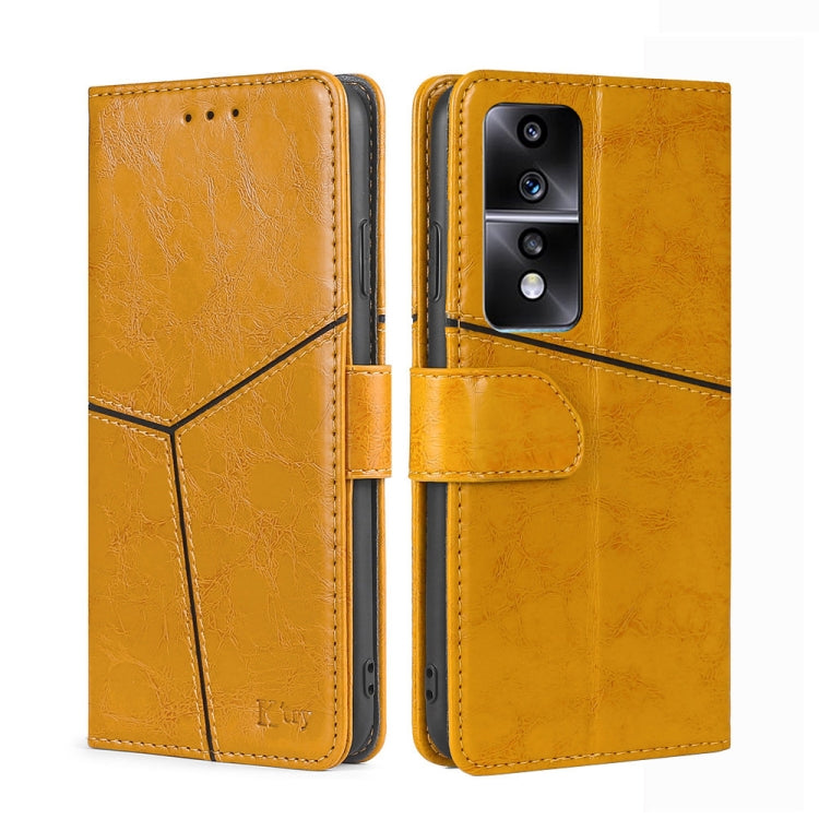 For Honor 80 GT Geometric Stitching Horizontal Flip Leather Phone Case
