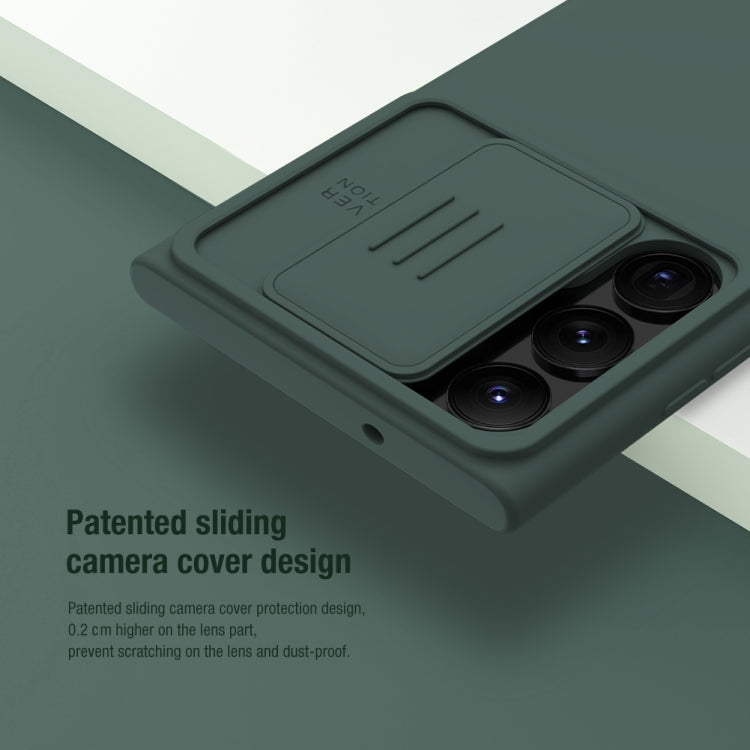 For Samsung Galaxy S23 Ultra 5G NILLKIN CamShield Liquid Silicone + PC Phone Case