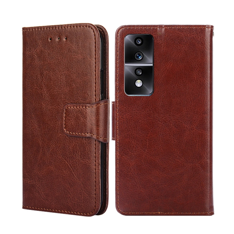 For Honor 80 GT Crystal Texture Leather Phone Case