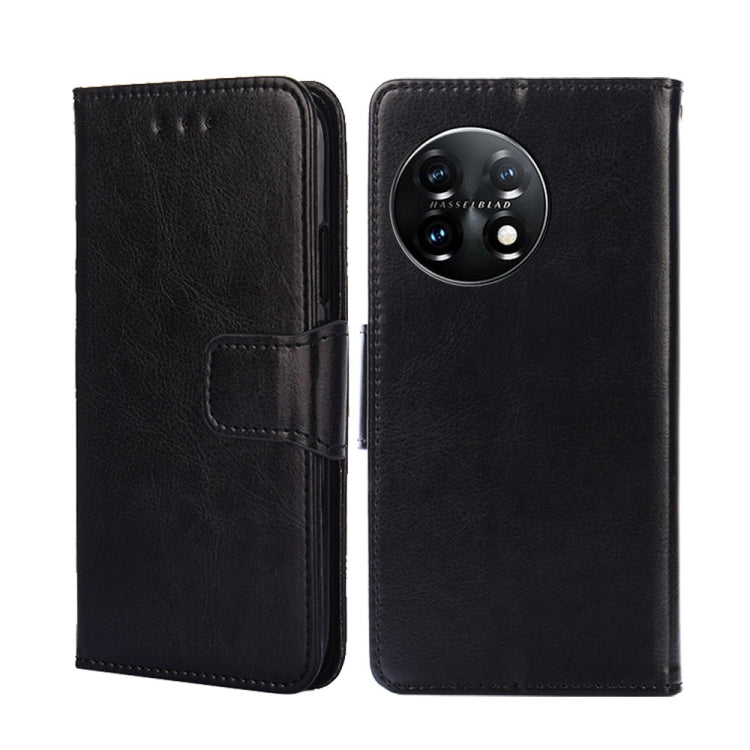 For OnePlus 11 Crystal Texture Leather Phone Case