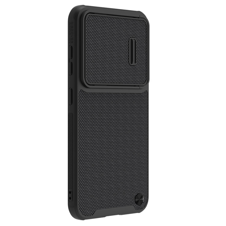 For Samsung Galaxy S23 5G NILLKIN 3D Textured Nylon Fiber TPU + PC Phone Case(Black)