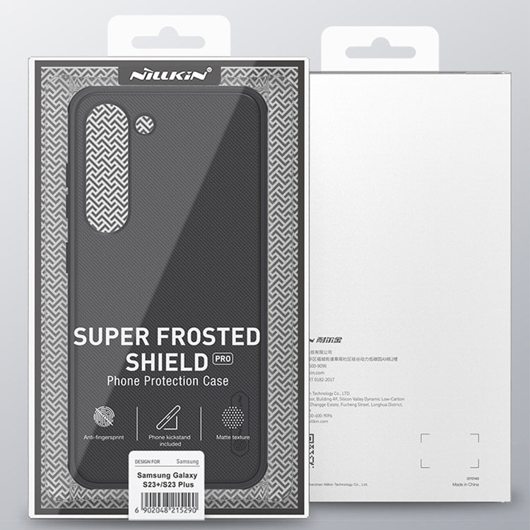 For Samsung Galaxy S23+ 5G NILLKIN Super Frosted Shield Pro PC + TPU Phone Case