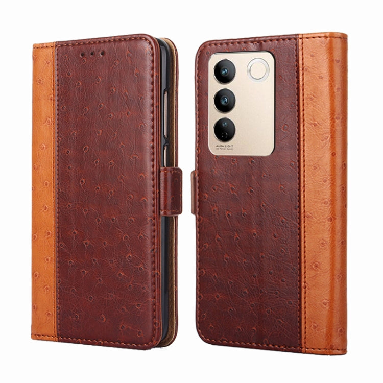For vivo S16 / S16 Pro Ostrich Texture Horizontal Flip Leather Phone Case