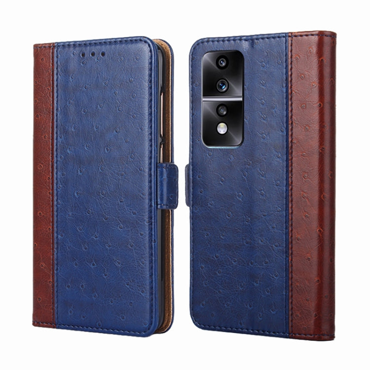 For Honor 80 GT Ostrich Texture Horizontal Flip Leather Phone Case