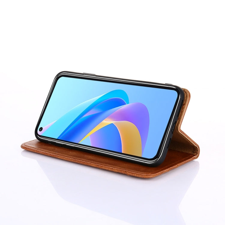 For Xiaomi Redmi K60E Non-Magnetic Retro Texture Horizontal Flip Leather Case