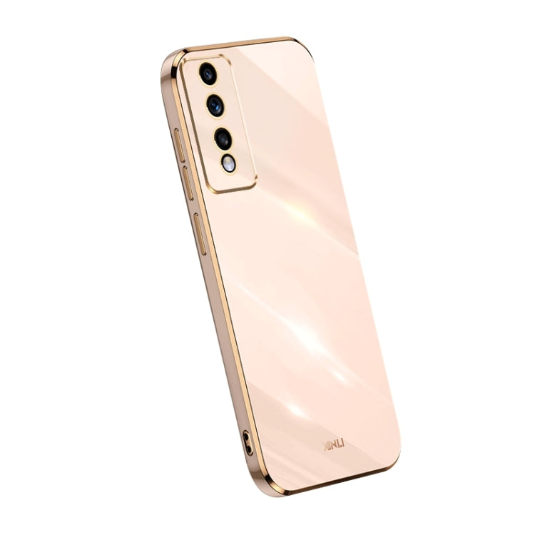 For Honor 80 GT 5G XINLI Straight Edge 6D Electroplate TPU Phone Case