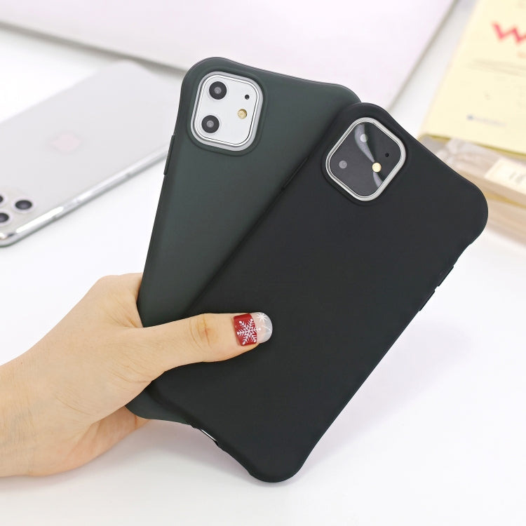For iPhone 11 Pro Solid Color TPU Slim Shockproof Protective Case