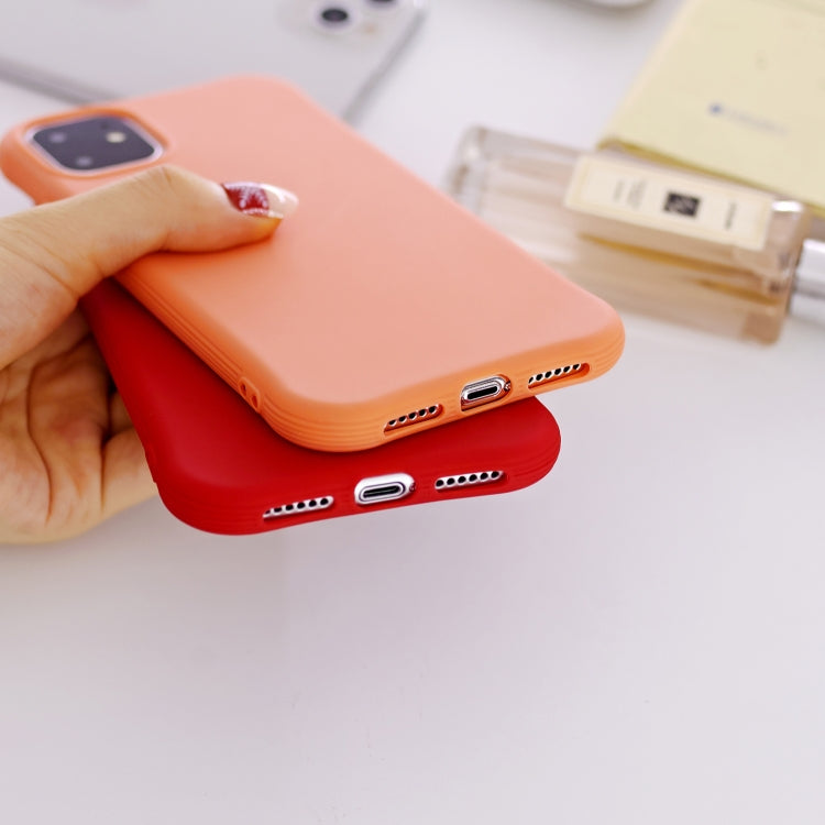 For iPhone 11 Pro Solid Color TPU Slim Shockproof Protective Case