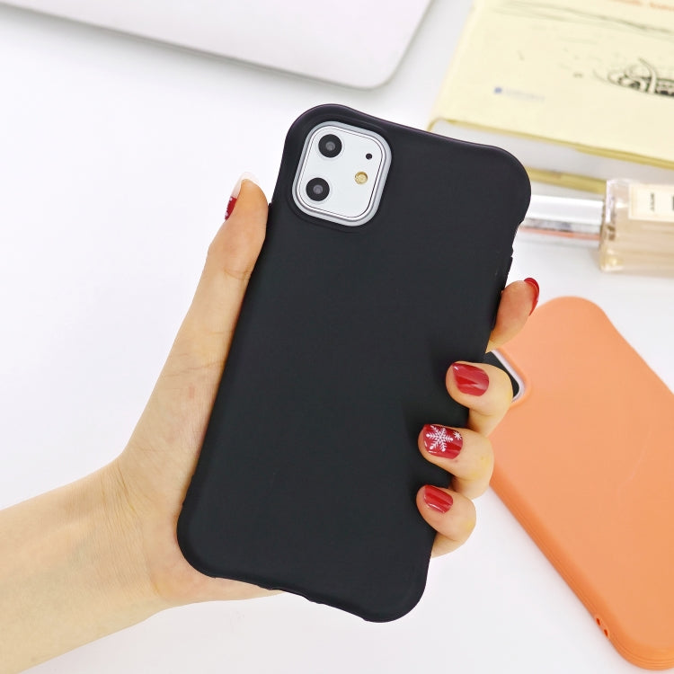 For iPhone 11 Pro Max Solid Color TPU Slim Shockproof Protective Case
